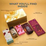 HIRA x SMOOR Gift Hamper for Women – 50ml Love Letters Eau de Parfum with Chocolates & Coffee - HIRA FRAGRANCES