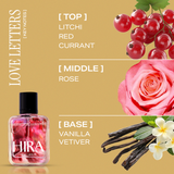HIRA Love Letters X SMOOR Perfume Gift Hamper for Women – Long Lasting Eau de Parfum with Chocolates & Coffee – Luxury Gifting Set