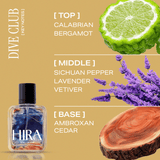 HIRA x SMOOR Gift Hamper for Men – 50ml Dive Club Eau de Parfum with Chocolates & Coffee - HIRA FRAGRANCES