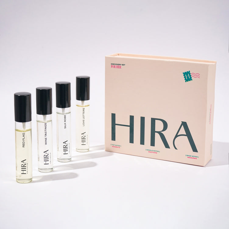 Discovery Set for Her | 4 x 10ml - HIRA FRAGRANCES