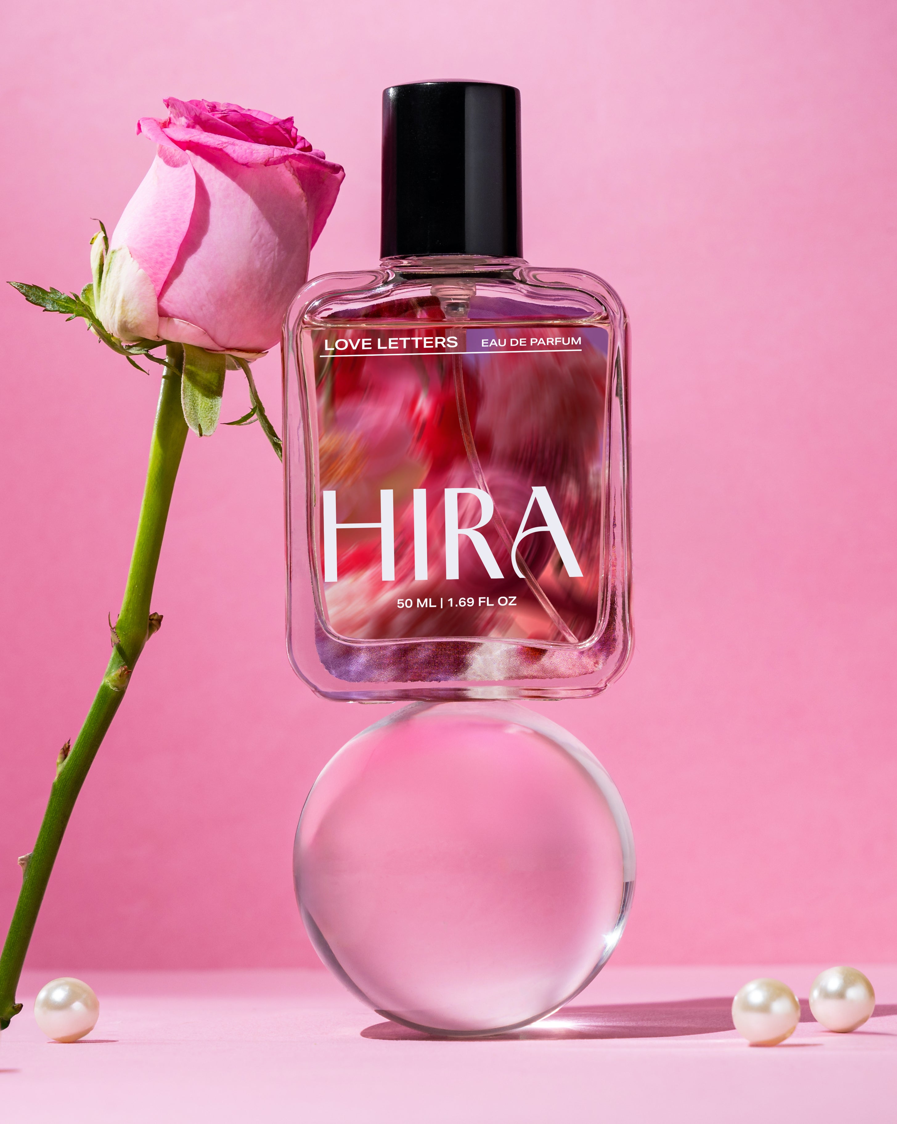 Love Letters Eau De Parfum | Fruity Floral | Long - Lasting Fragrance for Women - 50Ml - HIRA FRAGRANCES