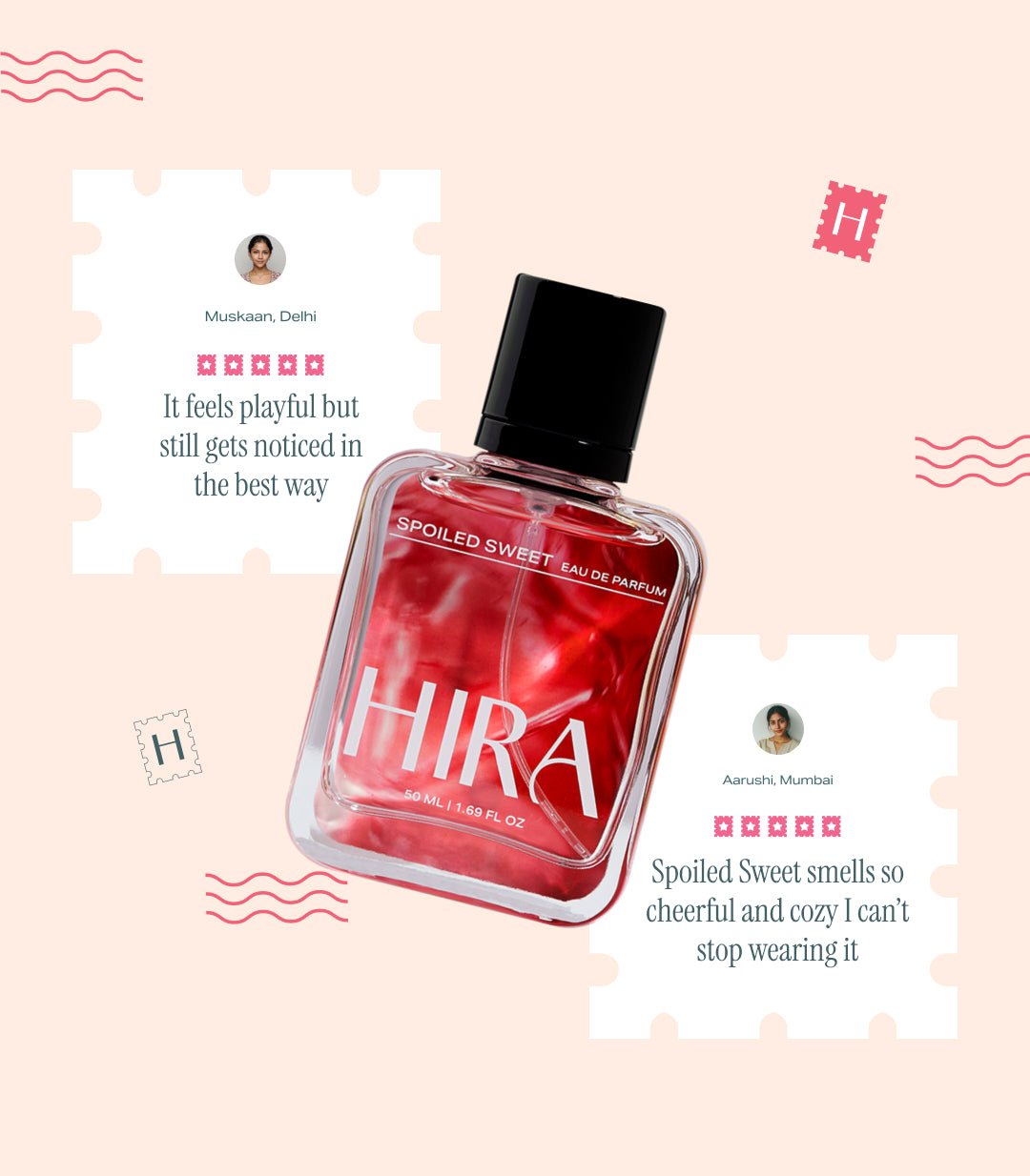 Spoiled Sweet Eau De Parfum | Sweet Fruity Long Lasting Perfume for Women - 50ml - HIRA FRAGRANCES