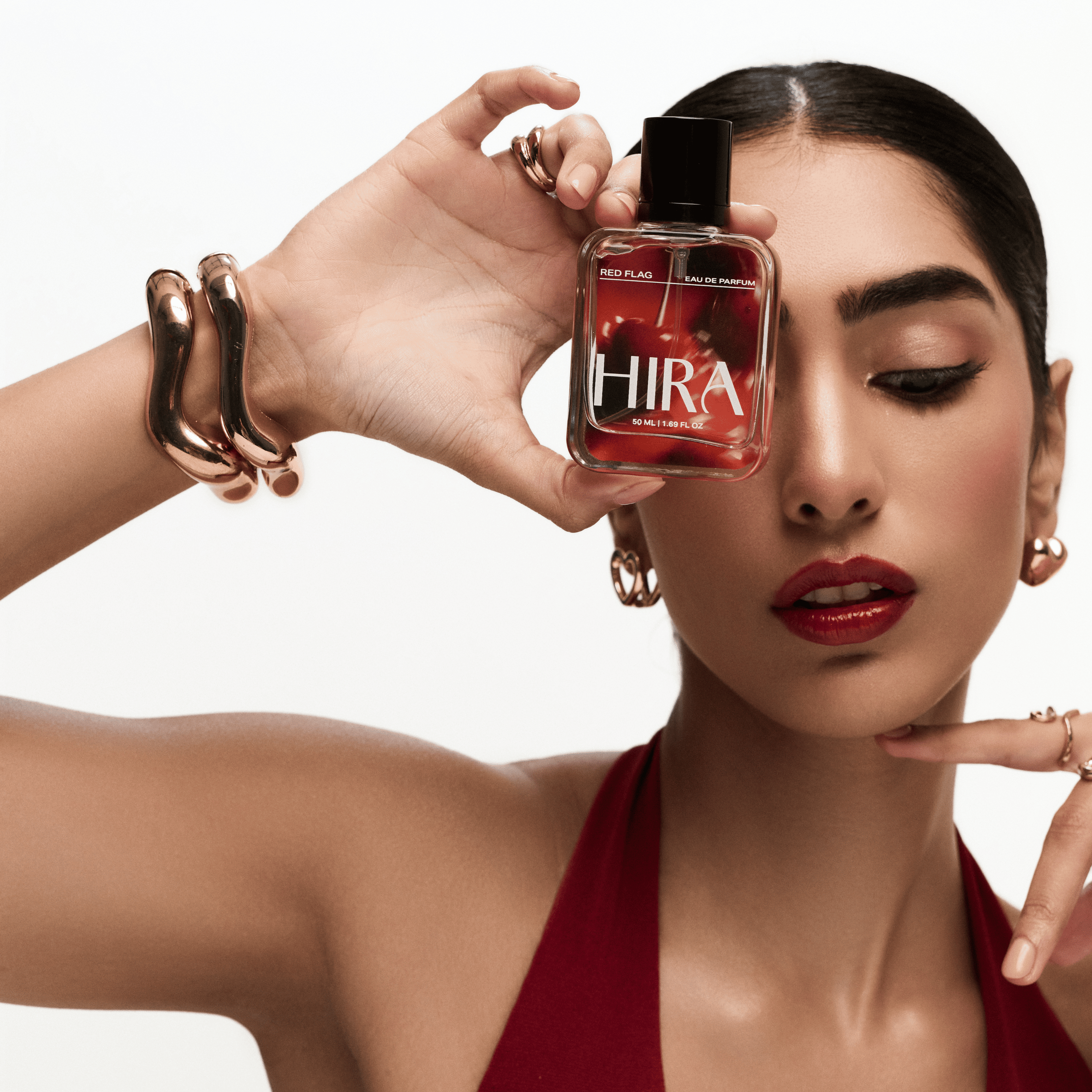Red Flag Eau De Parfum: The Playful Floral Woody Perfume for Women Who Love to Stand Out - HIRA FRAGRANCES