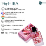Love Letters Eau De Parfum | Fruity Floral Long Lasting Perfume For Women - 50ml - HIRA FRAGRANCES
