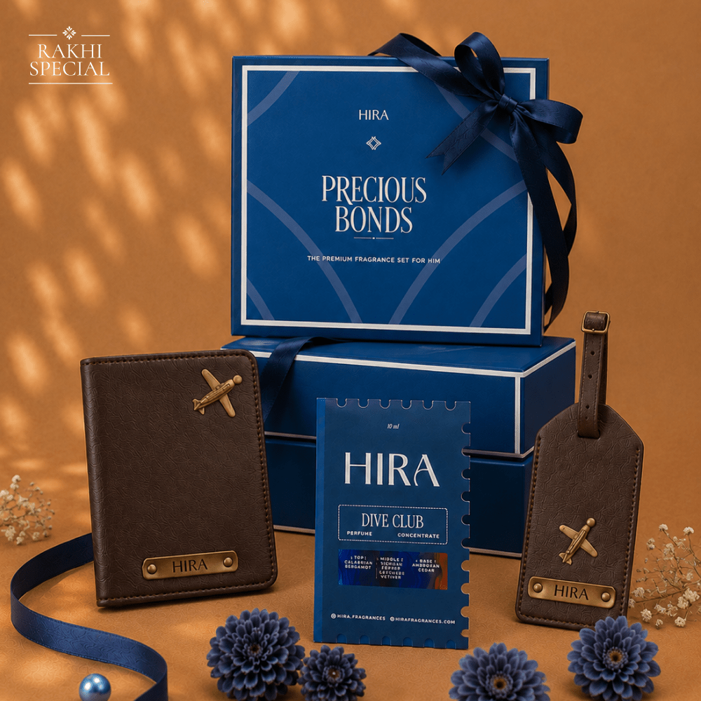 HIRA Rakhi Hamper For Him – Travel Essentials - HIRA FRAGRANCES