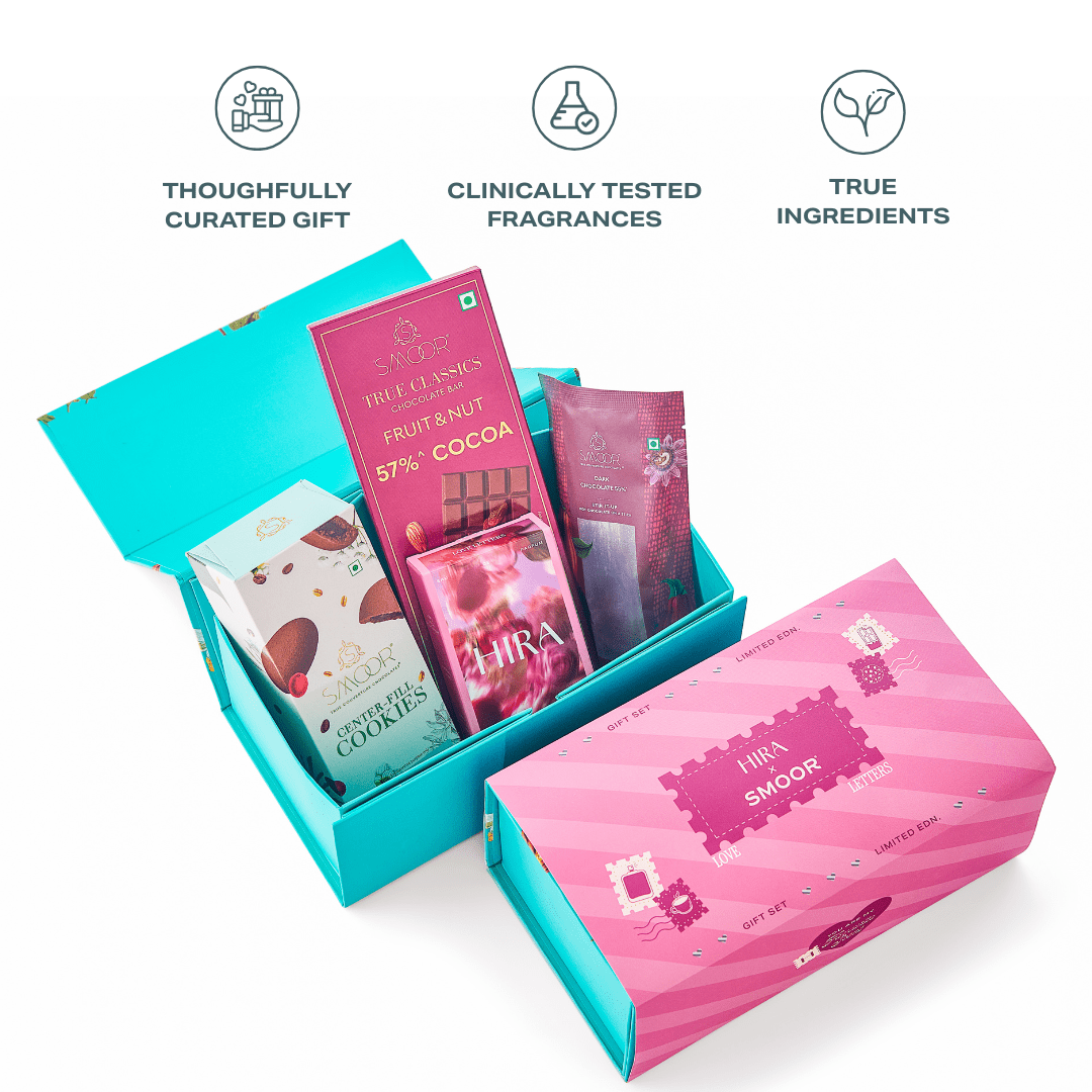 HIRA Love Letters x SMOOR Valentine's Gift Set for Her - HIRA FRAGRANCES
