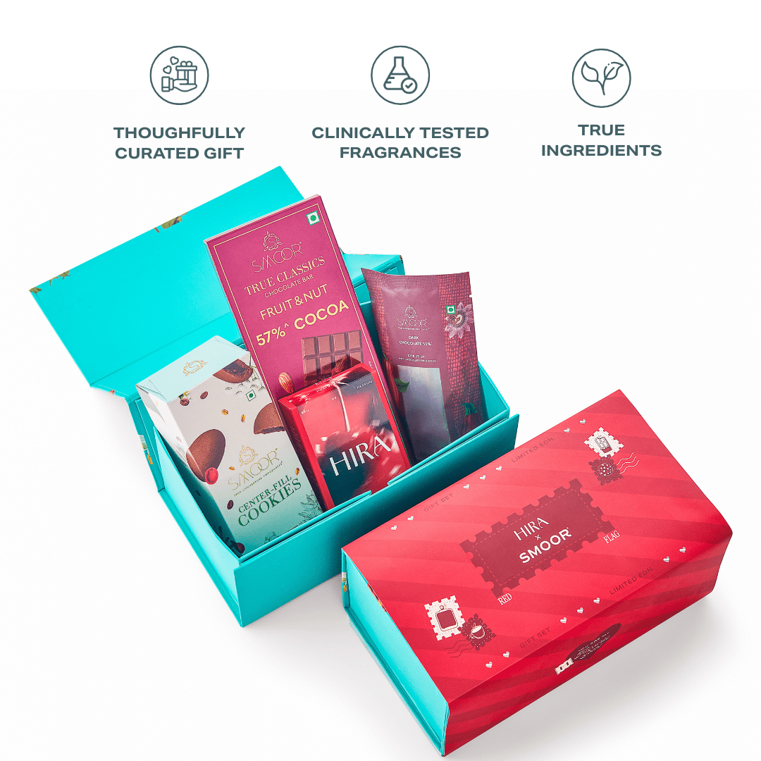 HIRA Red Flag x SMOOR Valentine's Gift Set for Her - HIRA FRAGRANCES