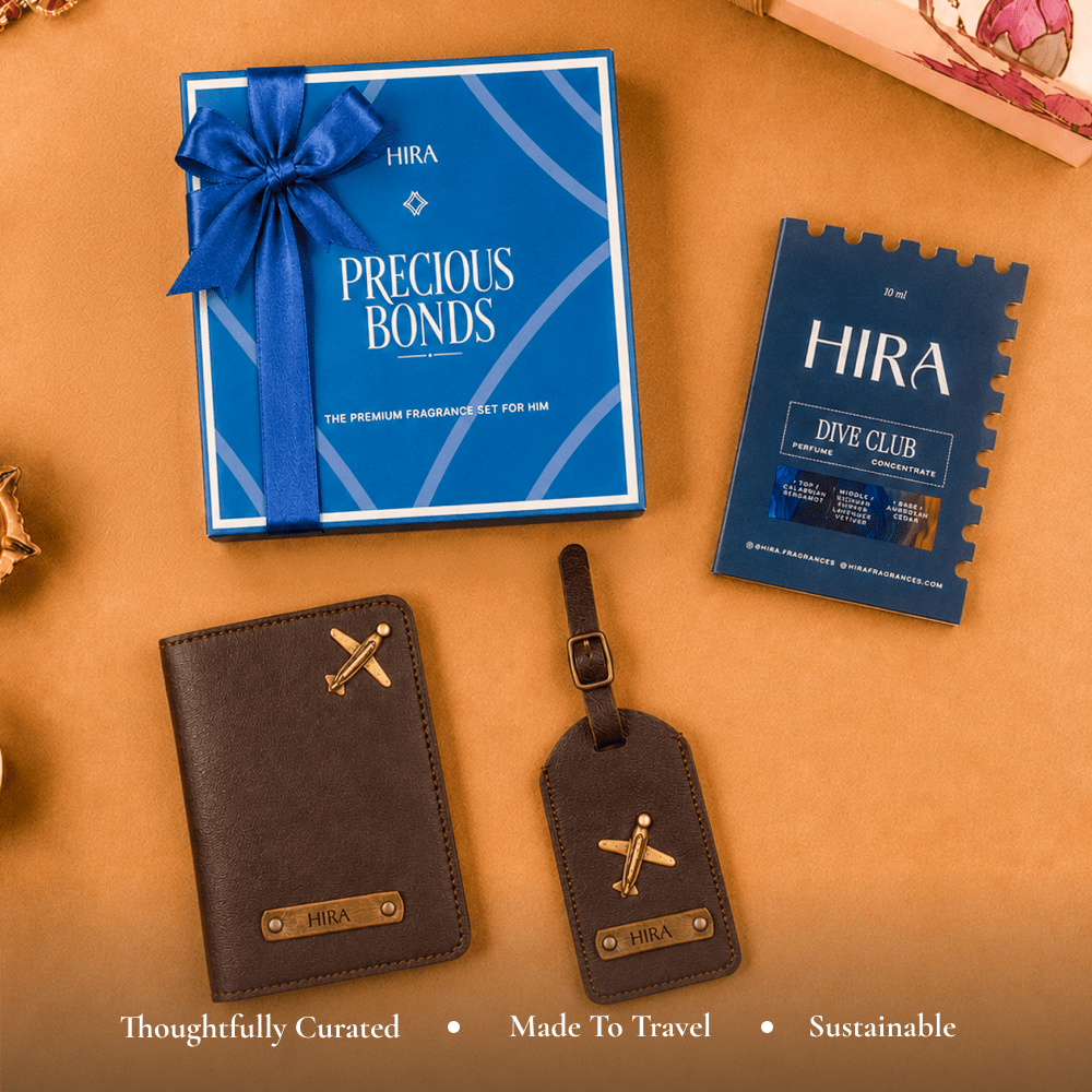 HIRA Rakhi Hamper For Him – Travel Essentials - HIRA FRAGRANCES