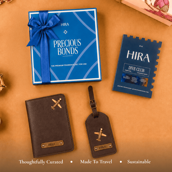 HIRA Rakhi Hamper For Him – Travel Essentials - HIRA FRAGRANCES