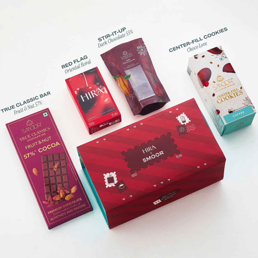HIRA Red Flag x SMOOR Valentine's Gift Set for Her - HIRA FRAGRANCES
