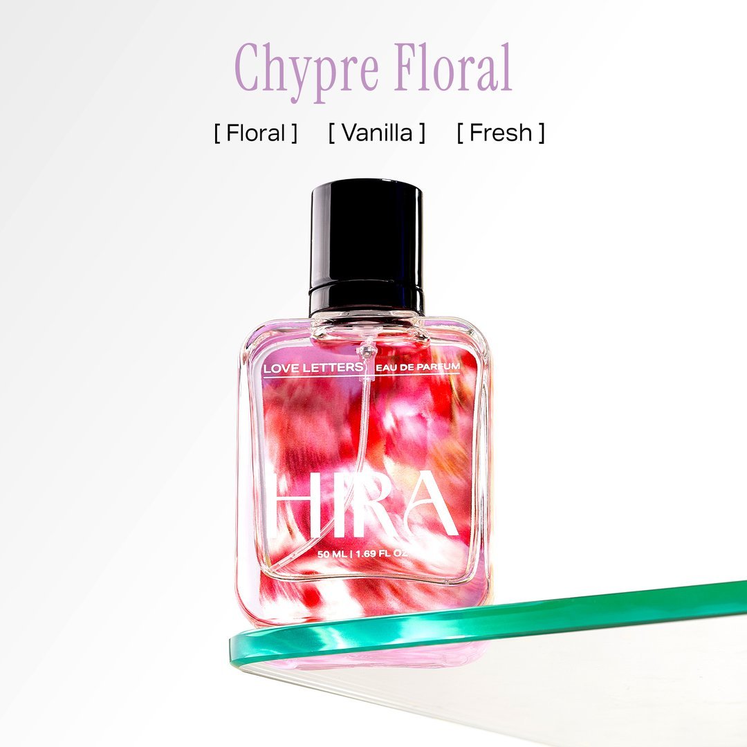 Love Letters Eau De Parfum | Fruity Floral Long Lasting Perfume For Women - 50ml - HIRA FRAGRANCES