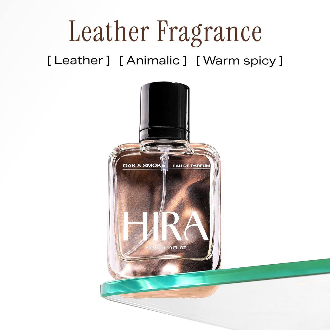 Oak & Smoke Eau De Parfum | Bold & Long - Lasting Perfume for Men – 50ml - HIRA FRAGRANCES
