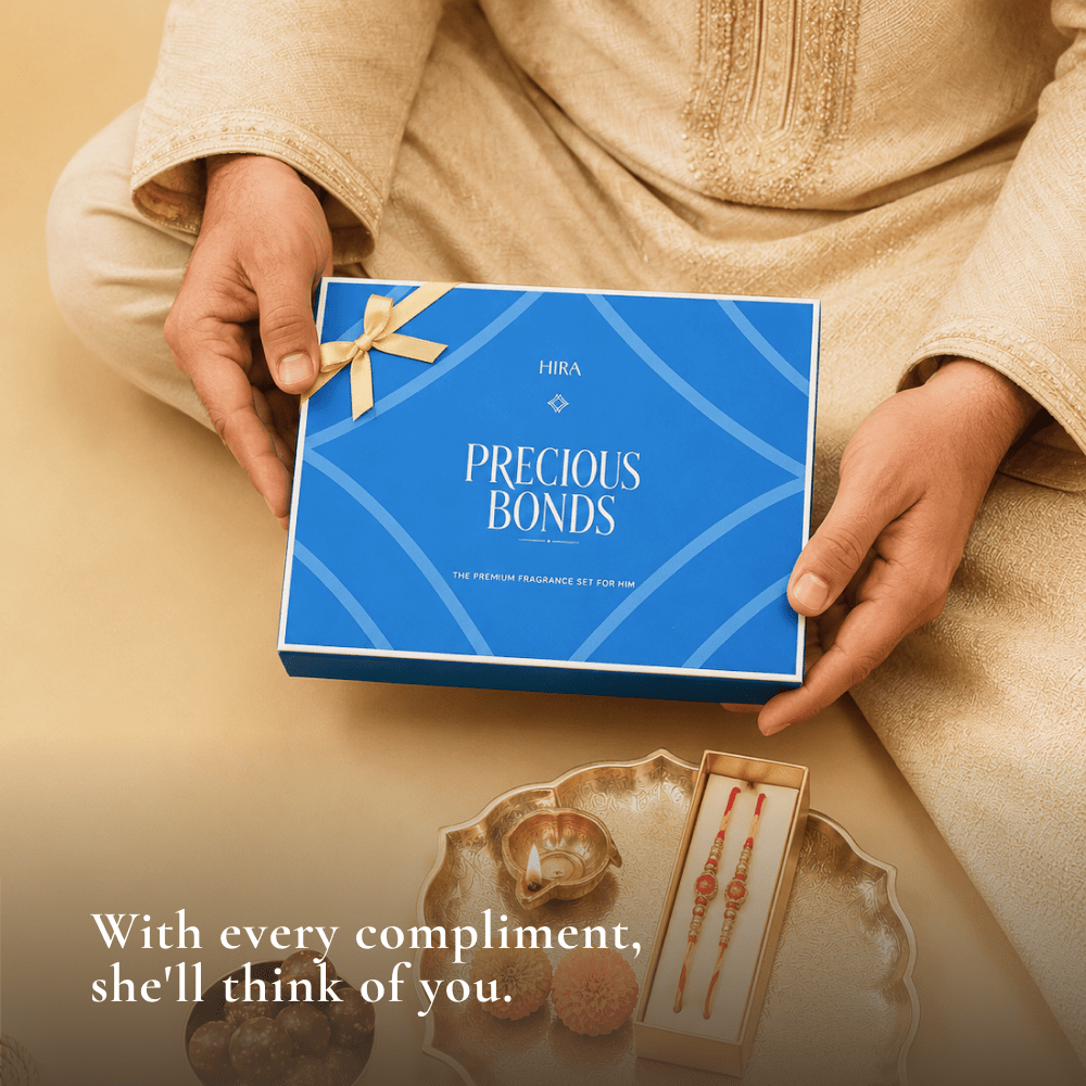 HIRA Rakhi Hamper For Him – Travel Essentials - HIRA FRAGRANCES