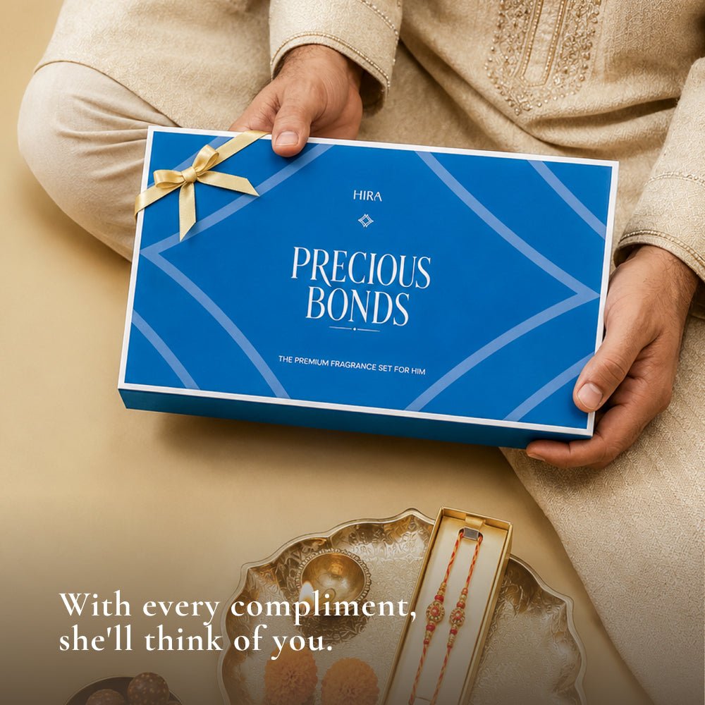 HIRA X Voylla X Smoor Rakhi Hamper For Him - HIRA FRAGRANCES