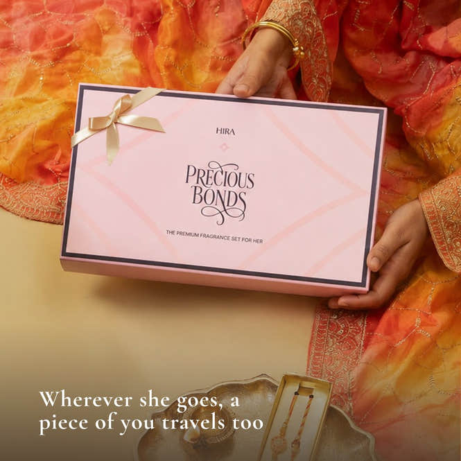 HIRA X ZOUK Rakhi Hamper For Her - HIRA FRAGRANCES