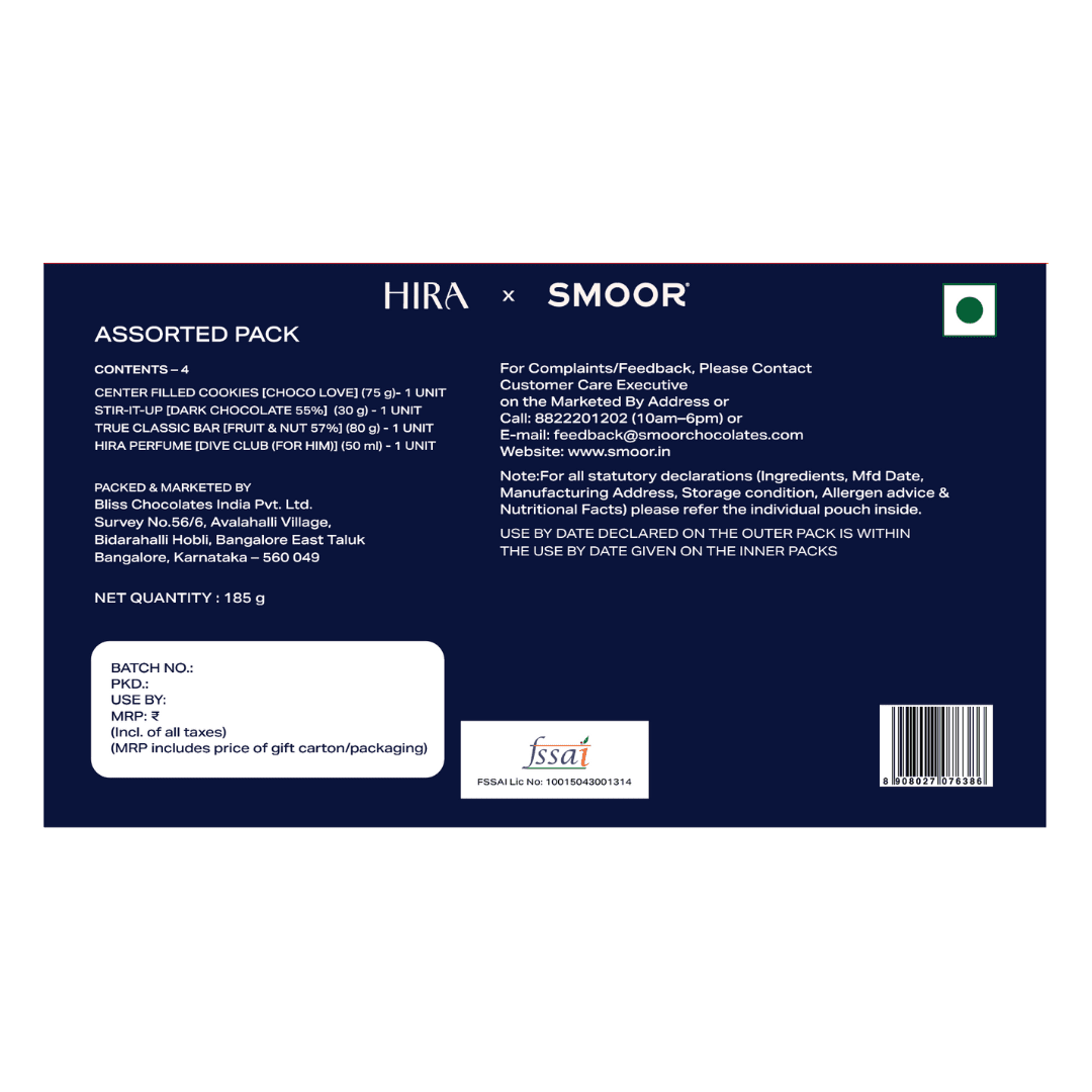 HIRA Dive Club x SMOOR Valentine's Gift Set for Him - HIRA FRAGRANCES