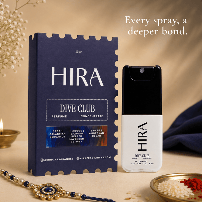 HIRA Rakhi Hamper For Him – Travel Essentials - HIRA FRAGRANCES