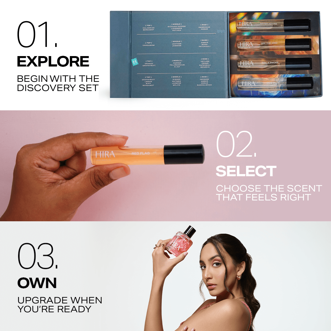 The Discovery Duo Him & Her - 8 x 10ml - HIRA FRAGRANCES