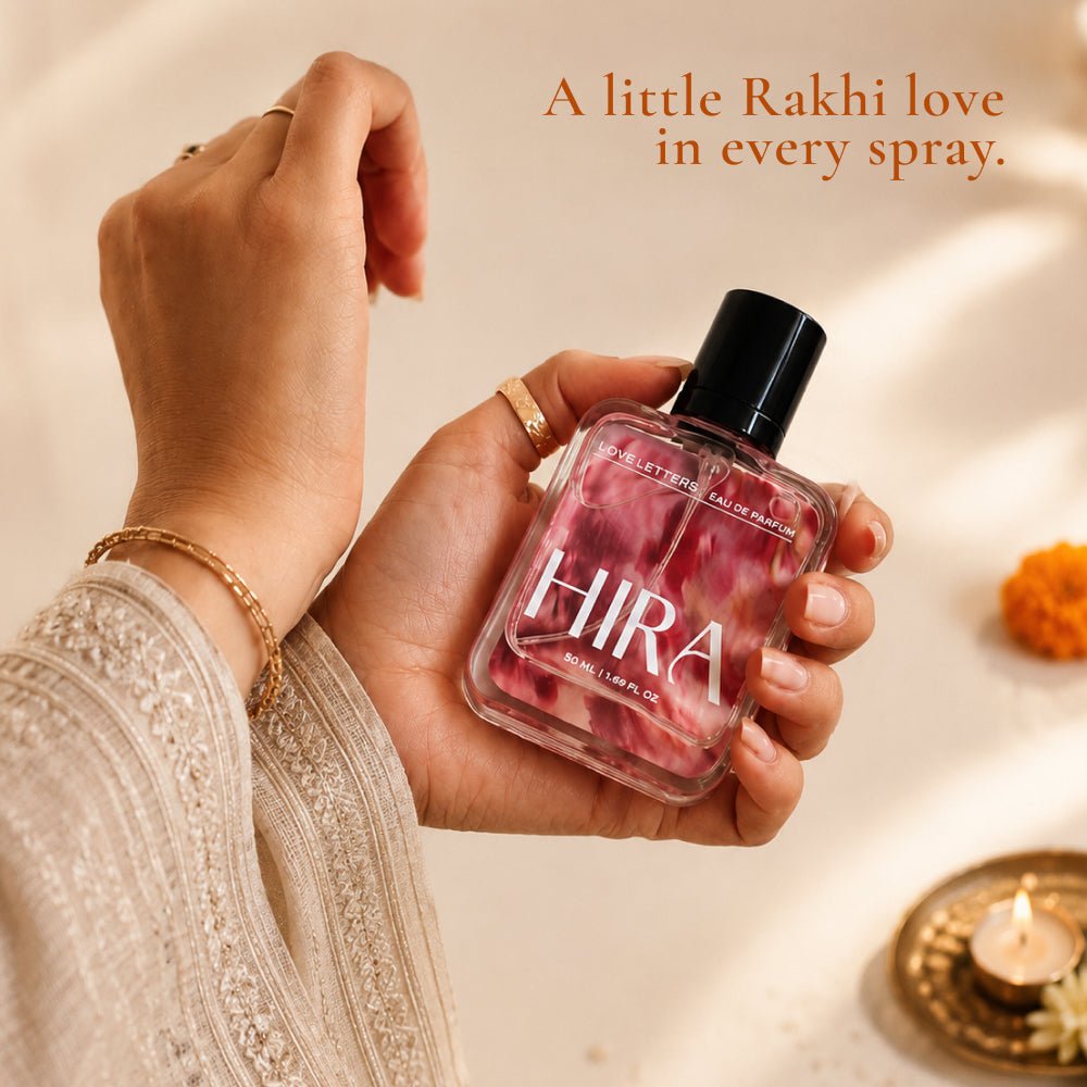 HIRA X Voylla X Smoor Rakhi Hamper For Her - HIRA FRAGRANCES