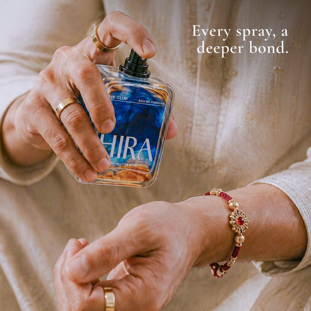 HIRA X Voylla X Smoor Rakhi Hamper For Him - HIRA FRAGRANCES