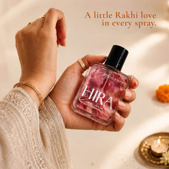 HIRA X ZOUK Rakhi Hamper For Her - HIRA FRAGRANCES