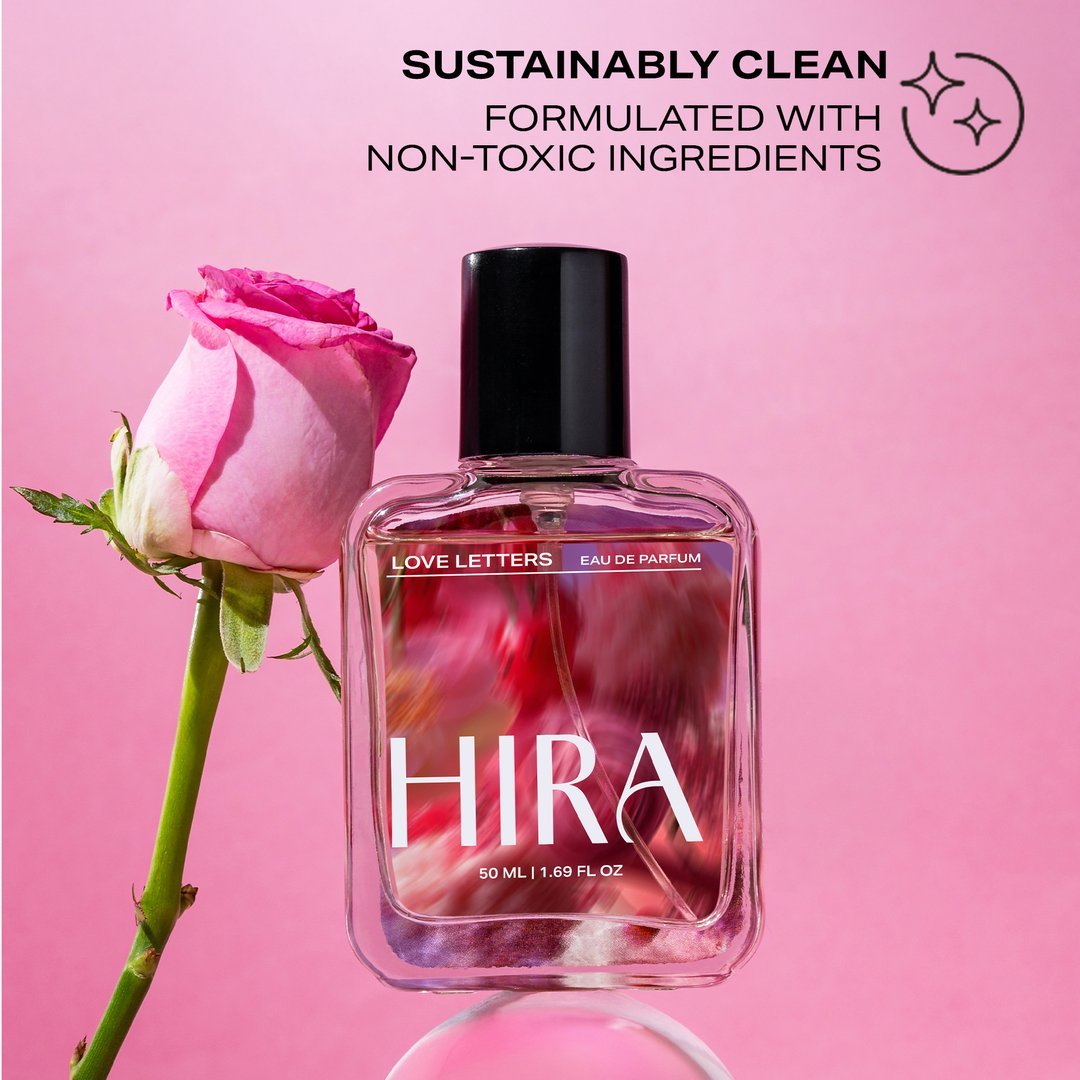 Love Letters Eau De Parfum | Fruity Floral Long Lasting Perfume For Women - 50ml - HIRA FRAGRANCES