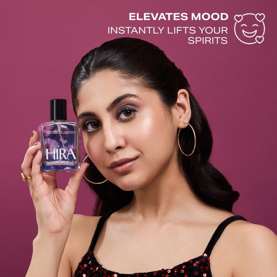 Wine Tastings Eau De Parfum | Spicy Oriental Long Lasting Perfume for Women - 50ml - HIRA FRAGRANCES