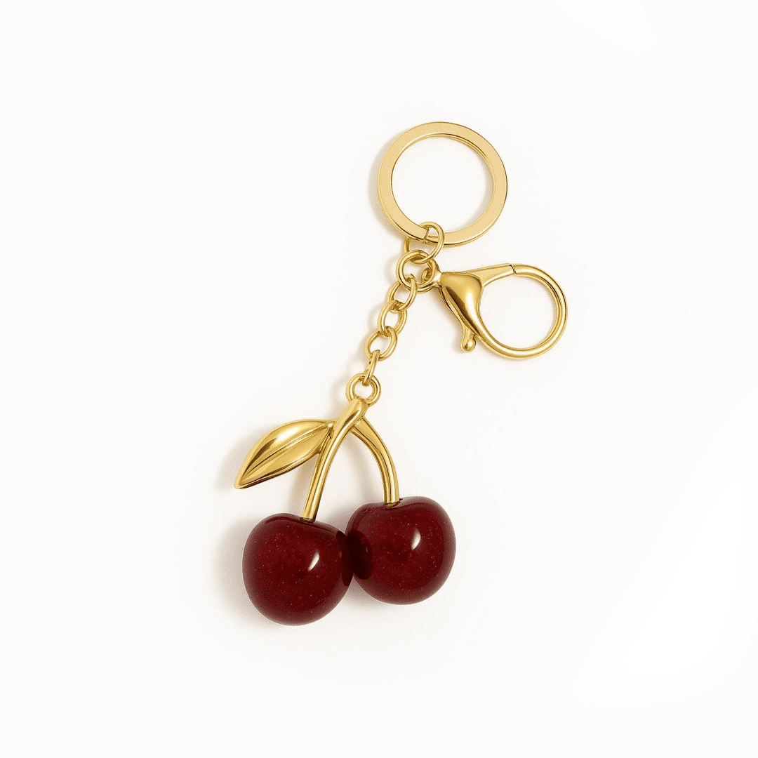 Cherry Keychain - HIRA FRAGRANCES