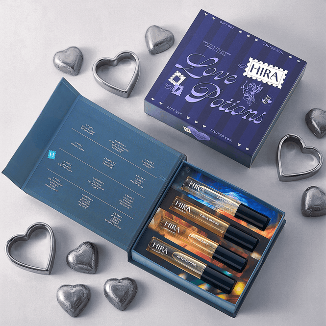 Love Potions for Him - 4 X 10ML - HIRA FRAGRANCES