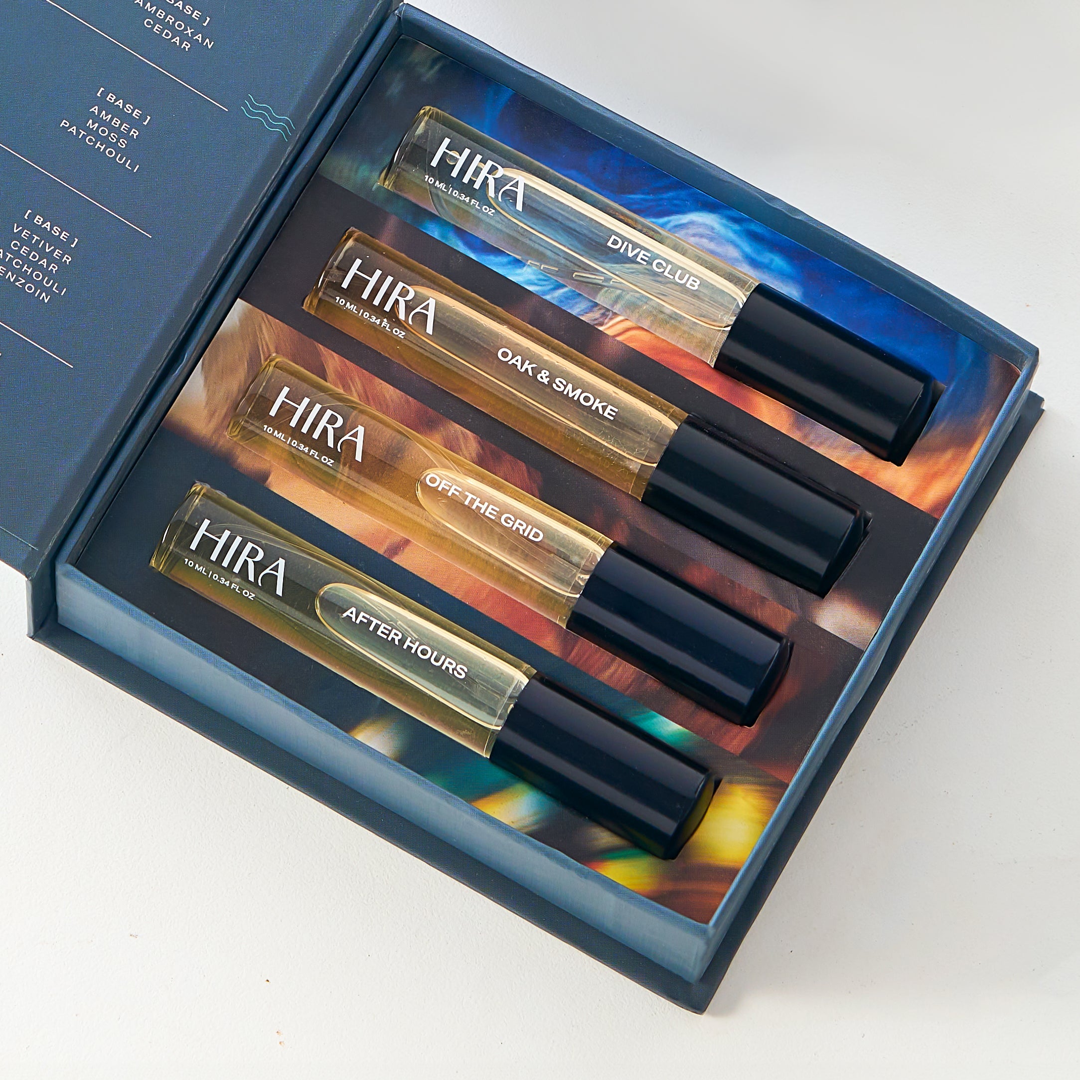 Discovery Set for Him | 4 X 10ML - HIRA FRAGRANCES