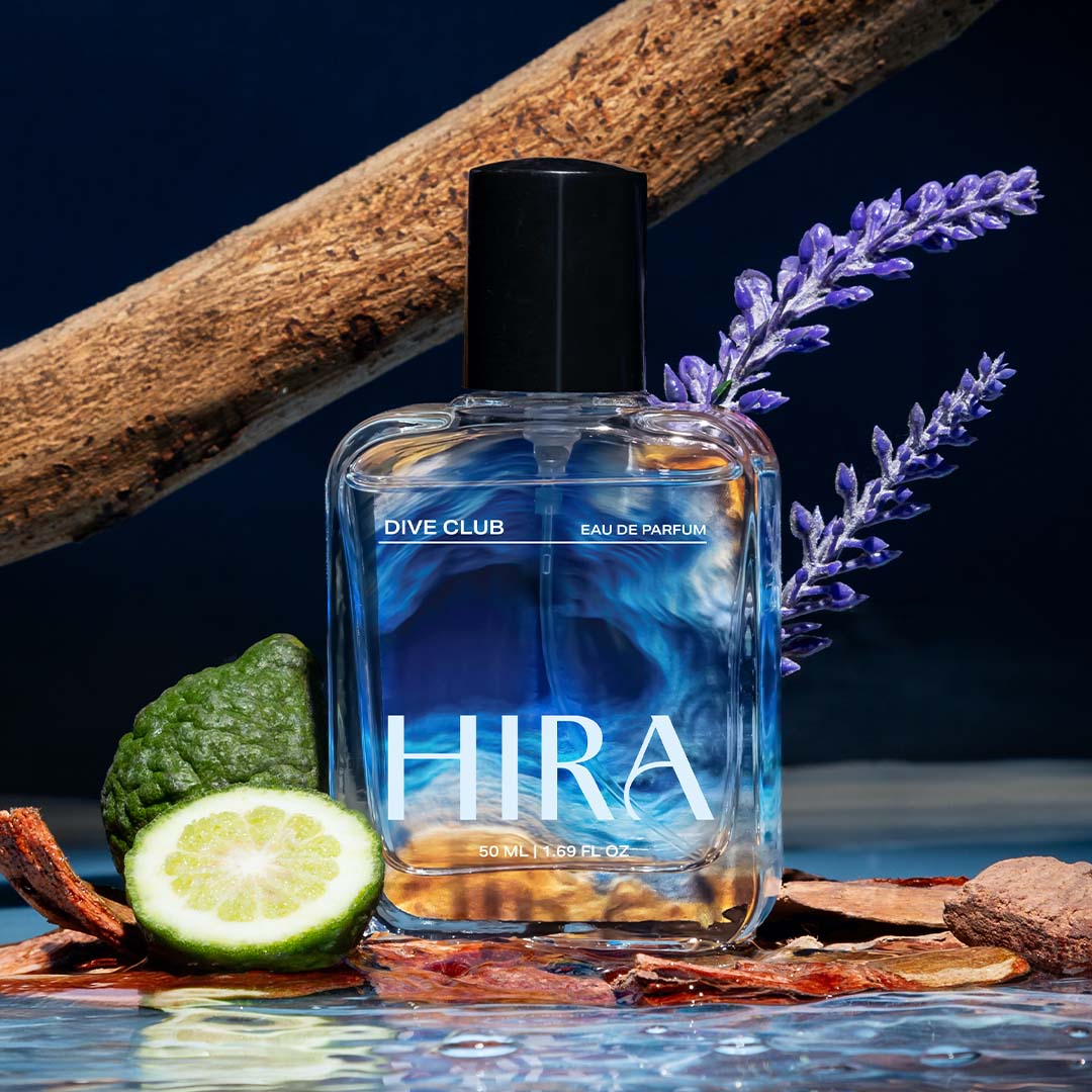 Dive Club Eau De Parfum | Woody Aromatic Long Lasting Perfume for Men - 50ml - HIRA FRAGRANCES