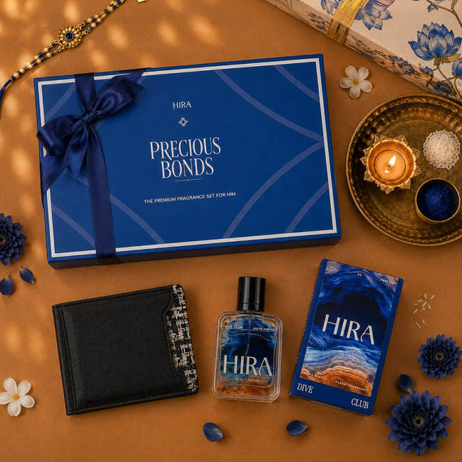 HIRA X ZOUK Rakhi Hamper for Him - HIRA FRAGRANCES
