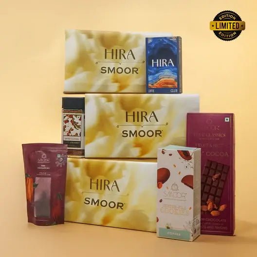 HIRA x SMOOR Gift Hamper for Men – 50ml Dive Club Eau de Parfum with Chocolates & Coffee - HIRA FRAGRANCES