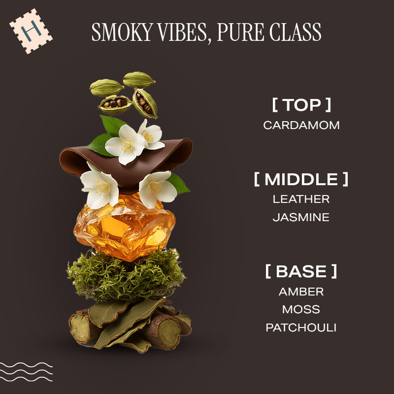 Oak & Smoke – 50ML - HIRA FRAGRANCES