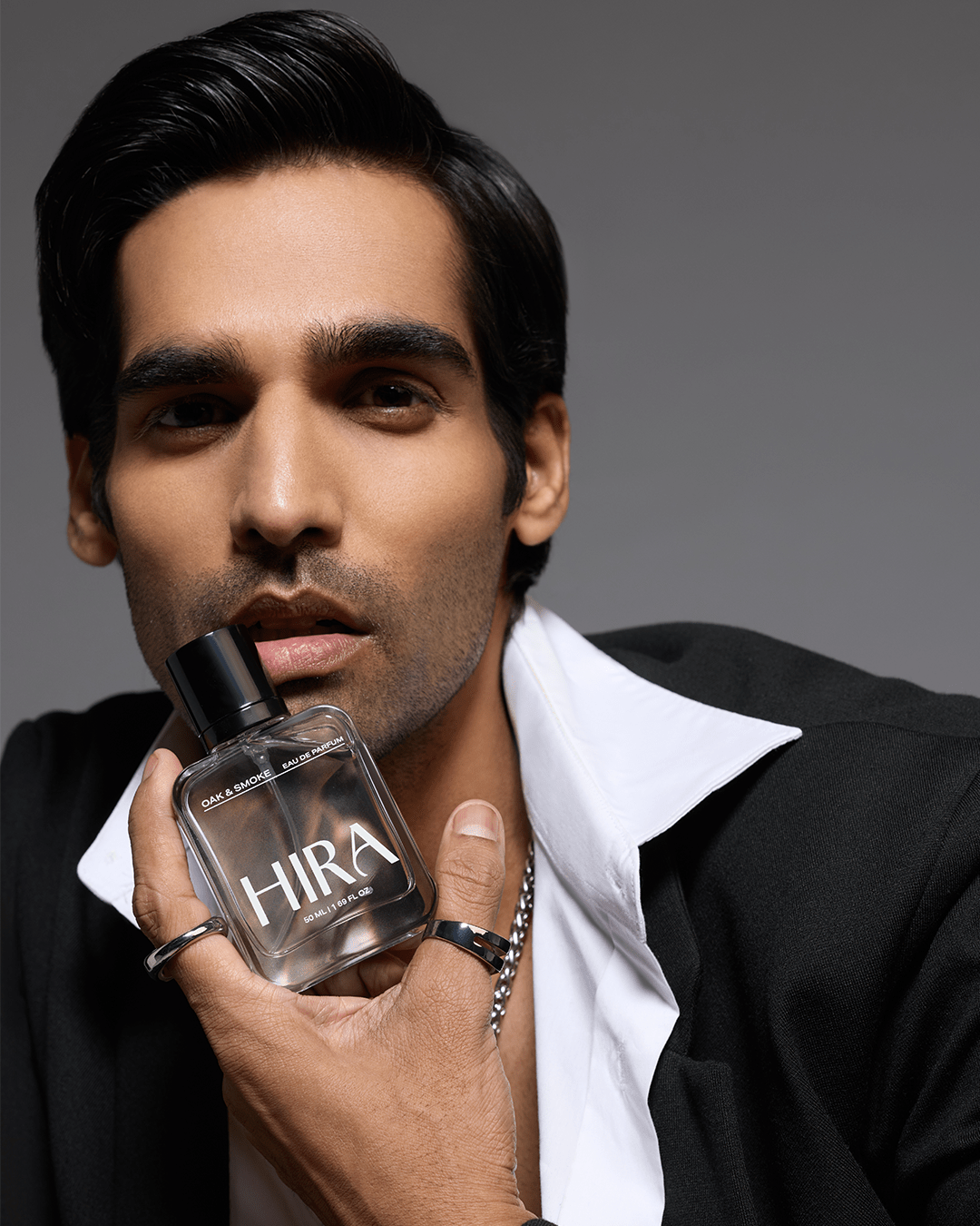 Oak & Smoke Eau De Parfum | Bold & Long - Lasting Perfume for Men – 50ml - HIRA FRAGRANCES