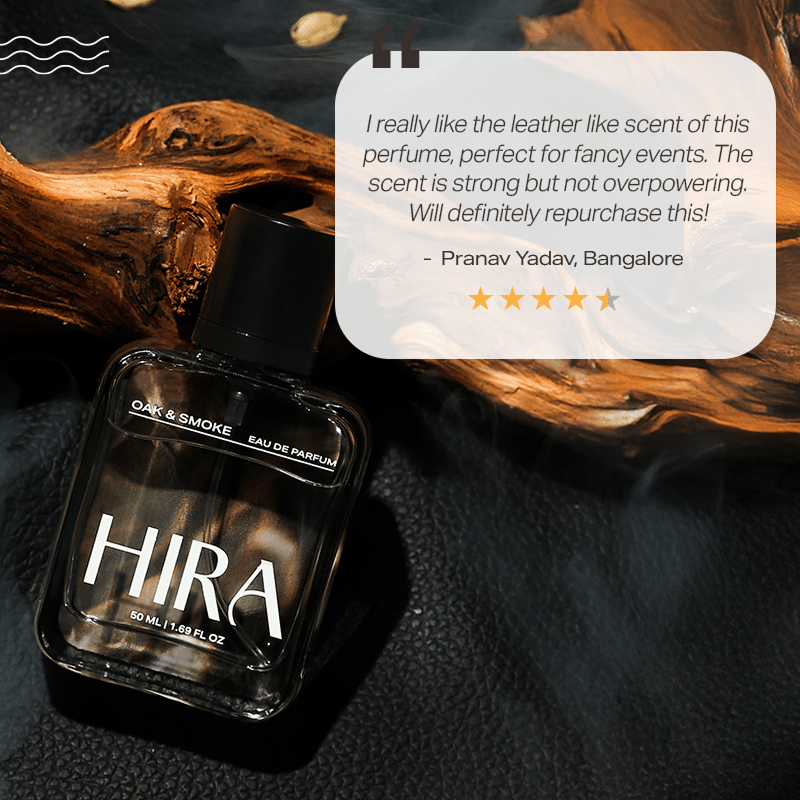 Oak & Smoke – 50ML - HIRA FRAGRANCES