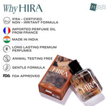 Off The Grid Eau De Parfum | Fresh Earthy Long Lasting Perfume for Men - 50ml - HIRA FRAGRANCES