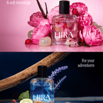 Hira Perfume Gift Set — For His & Hers | Dive Club & Love Letters | 2 x 50ml - HIRA FRAGRANCES