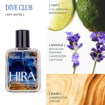 Hira Perfume Gift Set — For His & Hers | Dive Club & Love Letters | 2 x 50ml - HIRA FRAGRANCES