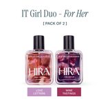 Hira Perfume Gift Set for Her | Floral, Sweet & Oudh Spice Notes |2 x 50ml - HIRA FRAGRANCES