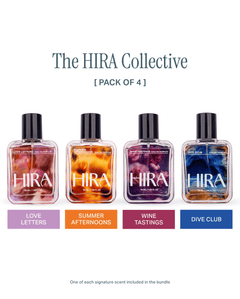 Hira Luxe Perfume Gift Set | Spicy, Woody, Citrus & Floral Notes |4 x 50ml - HIRA FRAGRANCES