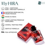 Red Flag Eau De Parfum | Floral Woody Long Lasting Perfume for Women - 50ml - HIRA FRAGRANCES