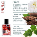 Red Flag Eau De Parfum | Floral Woody Long Lasting Perfume for Women - 50ml - HIRA FRAGRANCES