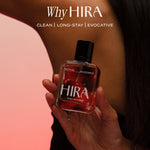 Red Flag Eau De Parfum | Floral Woody Long Lasting Perfume for Women - 50ml - HIRA FRAGRANCES