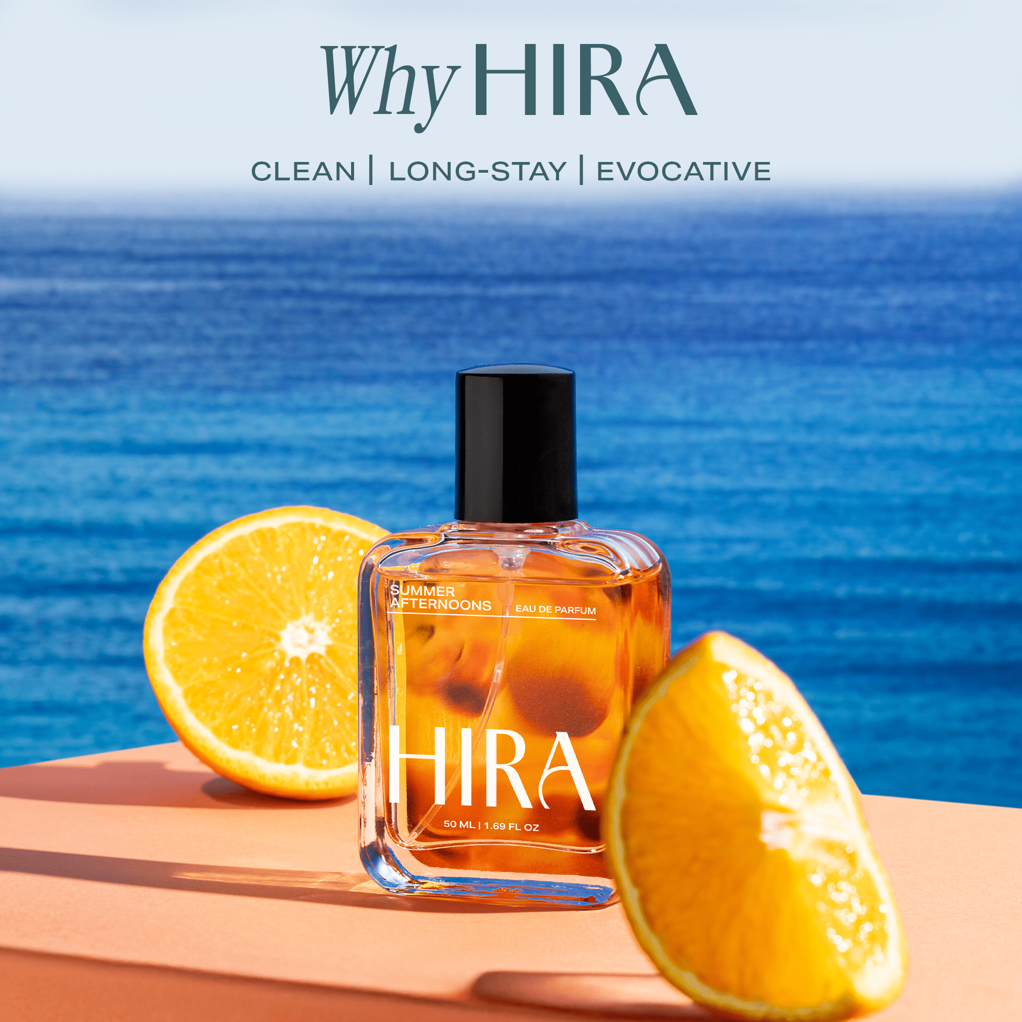 Summer Afternoons - 50ML - HIRA FRAGRANCES