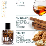 Silk Robe Eau De Parfum | Warm Sensual Long Lasting Perfume for Women - 50ml - HIRA FRAGRANCES