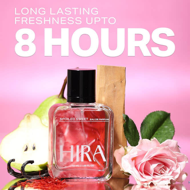 Spoiled Sweet Eau De Parfum | Sweet Fruity Long Lasting Perfume for Women - 50ml - HIRA FRAGRANCES