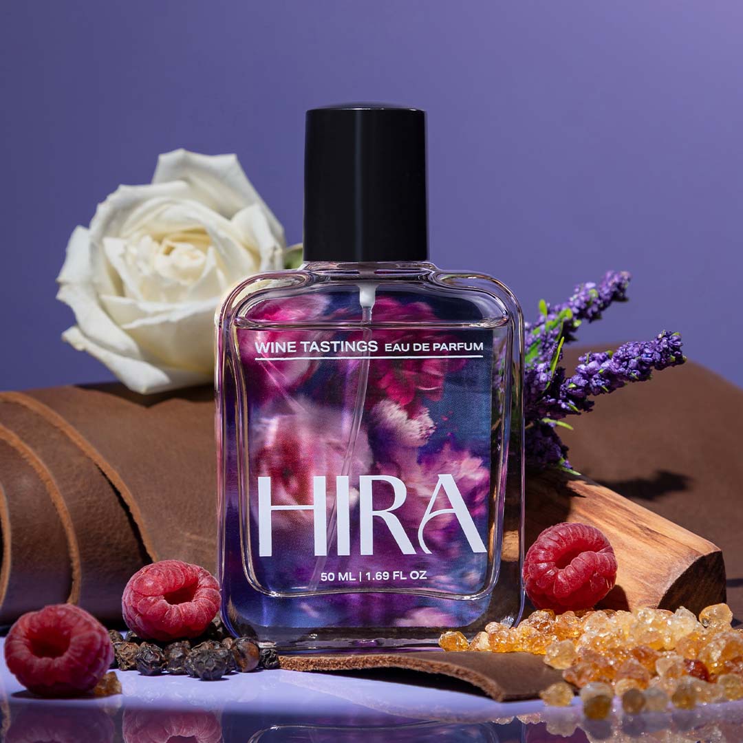 Wine Tastings Eau De Parfum | Spicy Oriental Long Lasting Perfume for Women - 50ml - HIRA FRAGRANCES